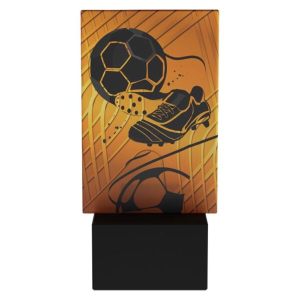 Statuetka szklana AG1-12/SOC3 — Piłka nożna — 12 cm