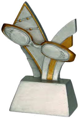 Statuetka RE026 — Okulary pływackie — 10 cm