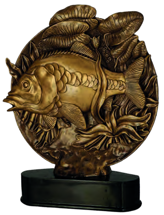 Statuetka RFST3050/BR — Ryba w okręgu