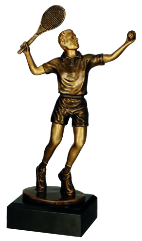 Statuetka RFST3053/BR — Tenisista — 26 cm