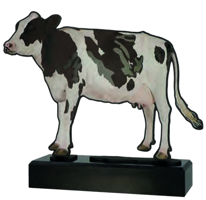 Statuetka metalowa TM005-COW — Krowa — 20,5 cm