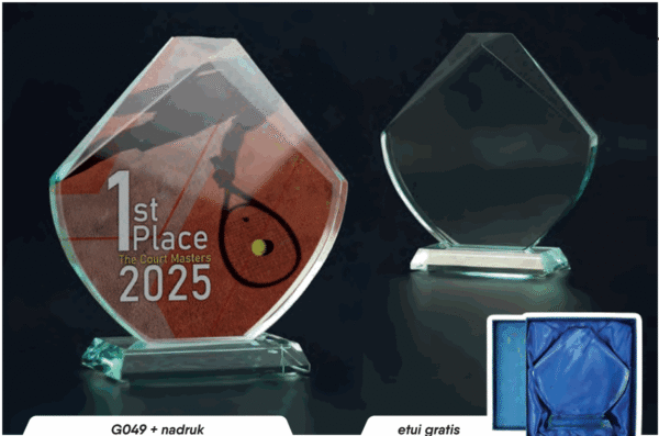 Trofeum szklane G049