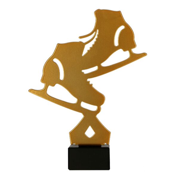 Statuetka metalowa ML-FSK3 — Łyżwy — 21 cm