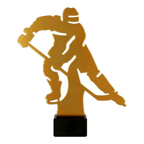 Statuetka metalowa ML-HOC1 — Hokeista — 21 cm