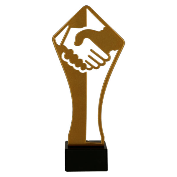 Statuetka ML-HUG — Uścisk dłoni — 21 cm