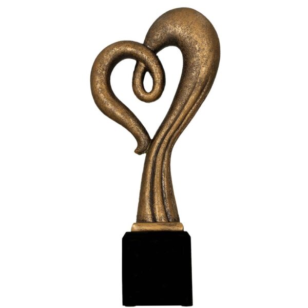 Statuetka RFST3041/BR — Dwa połączone serca — 30 cm
