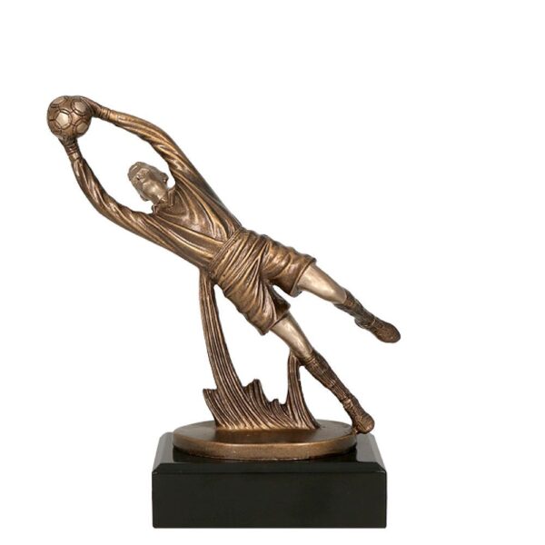 Statuetka RFXR3137/BR — Bramkarz z piłką