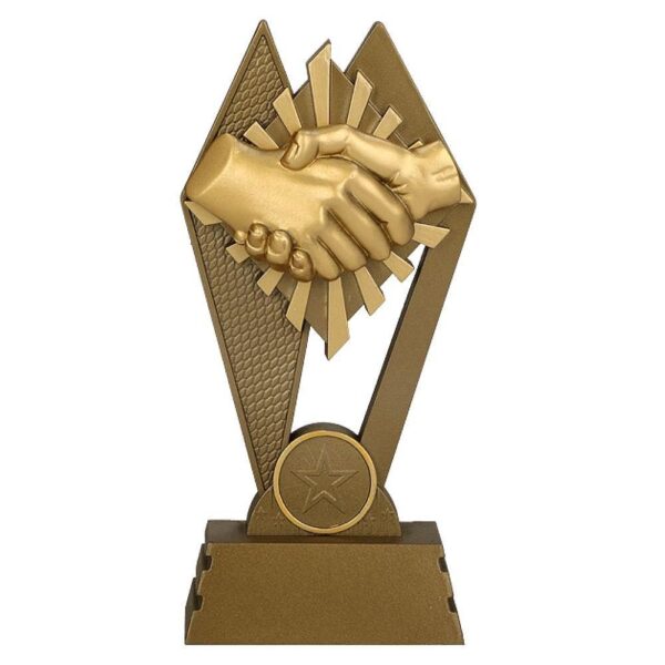 Statuetka RP3015 — Uścisk dłoni — 17,5 cm