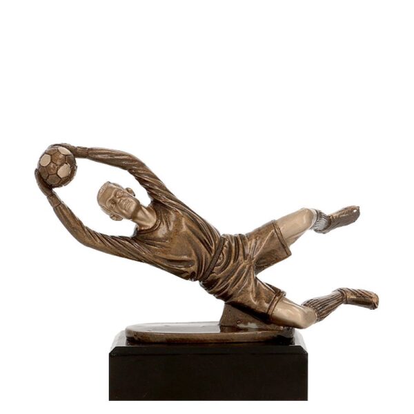 Statuetka TPFR863/BR — Bramkarz broniący strzału