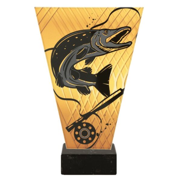 Statuetka szklana VL1/FIS3/BK — Szczupak