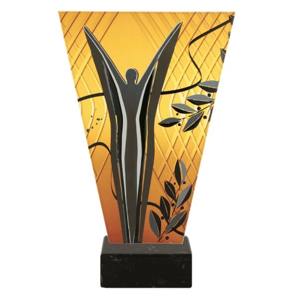 Statuetka szklana VL1/VIC/BK — Symbol zwycięstwa
