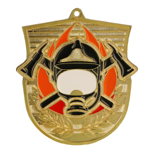 Medal odlewany MD8050 — Straż pożarna