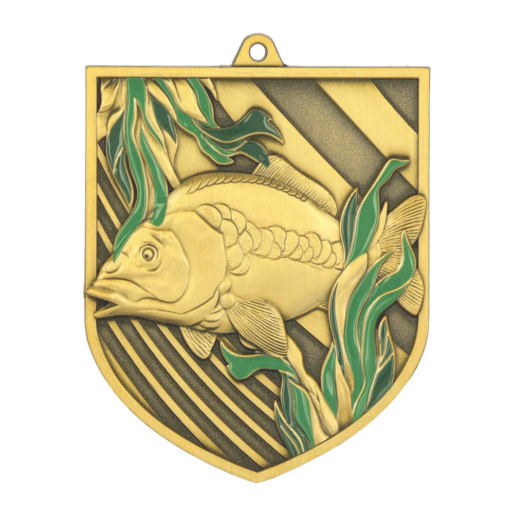 Medal odlewany MD8053 — Wędkarstwo