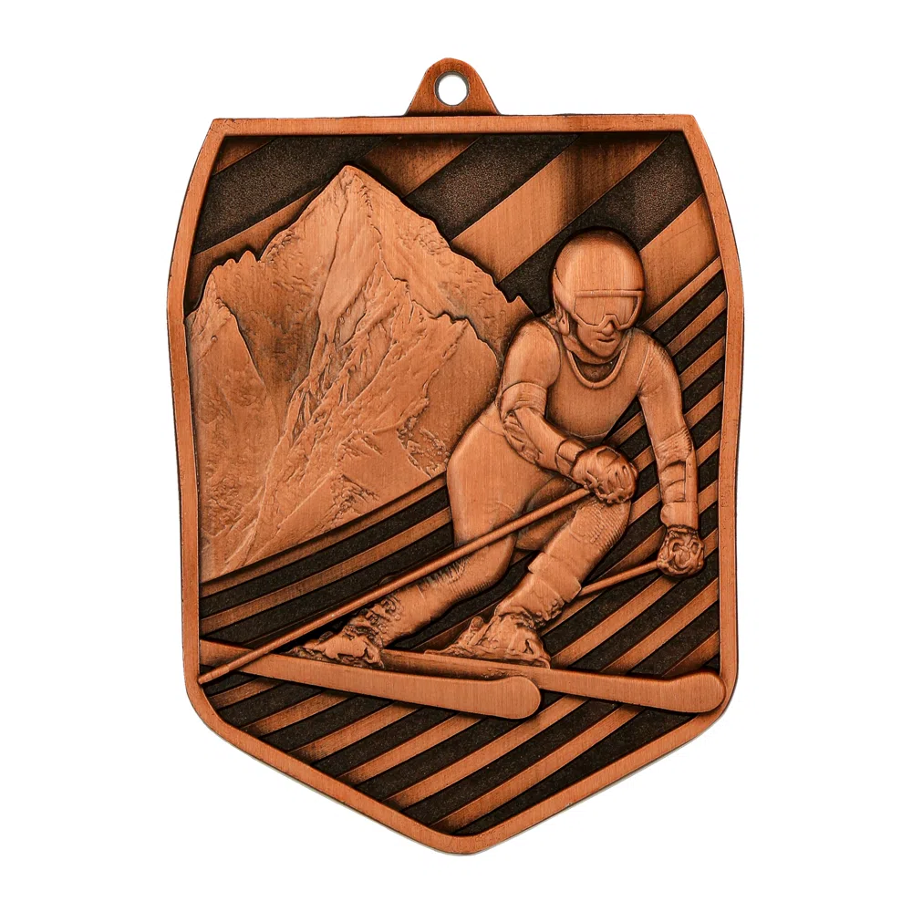 Medal odlewany MD8055 — Narciarstwo alpejskie - obrazek 3