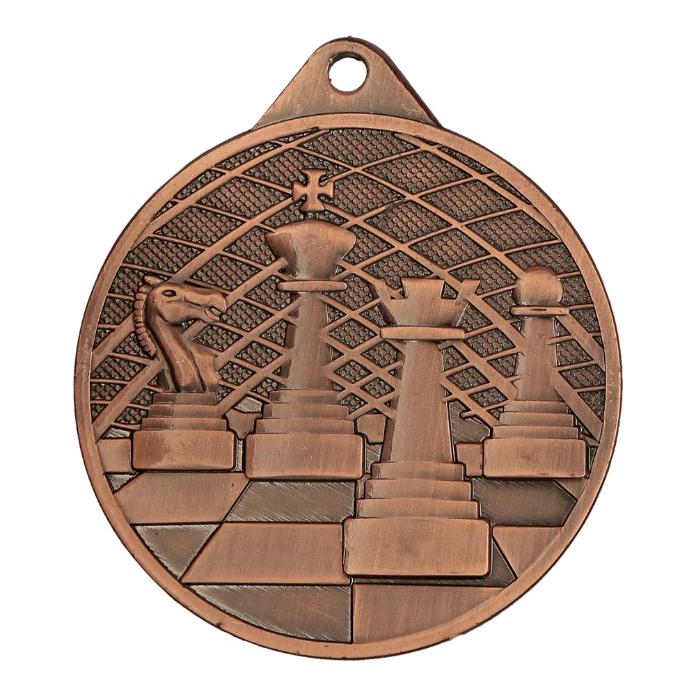Medal metalowy MMC34050 — Szachy - obrazek 3