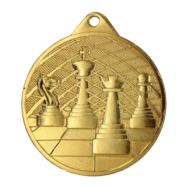 Medal metalowy MMC34050 — Szachy