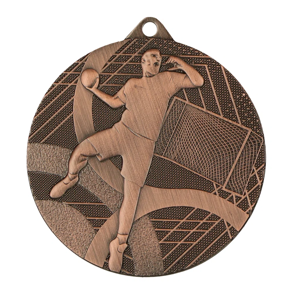 Medal metalowy MMC39050 — Piłka ręczna - obrazek 3