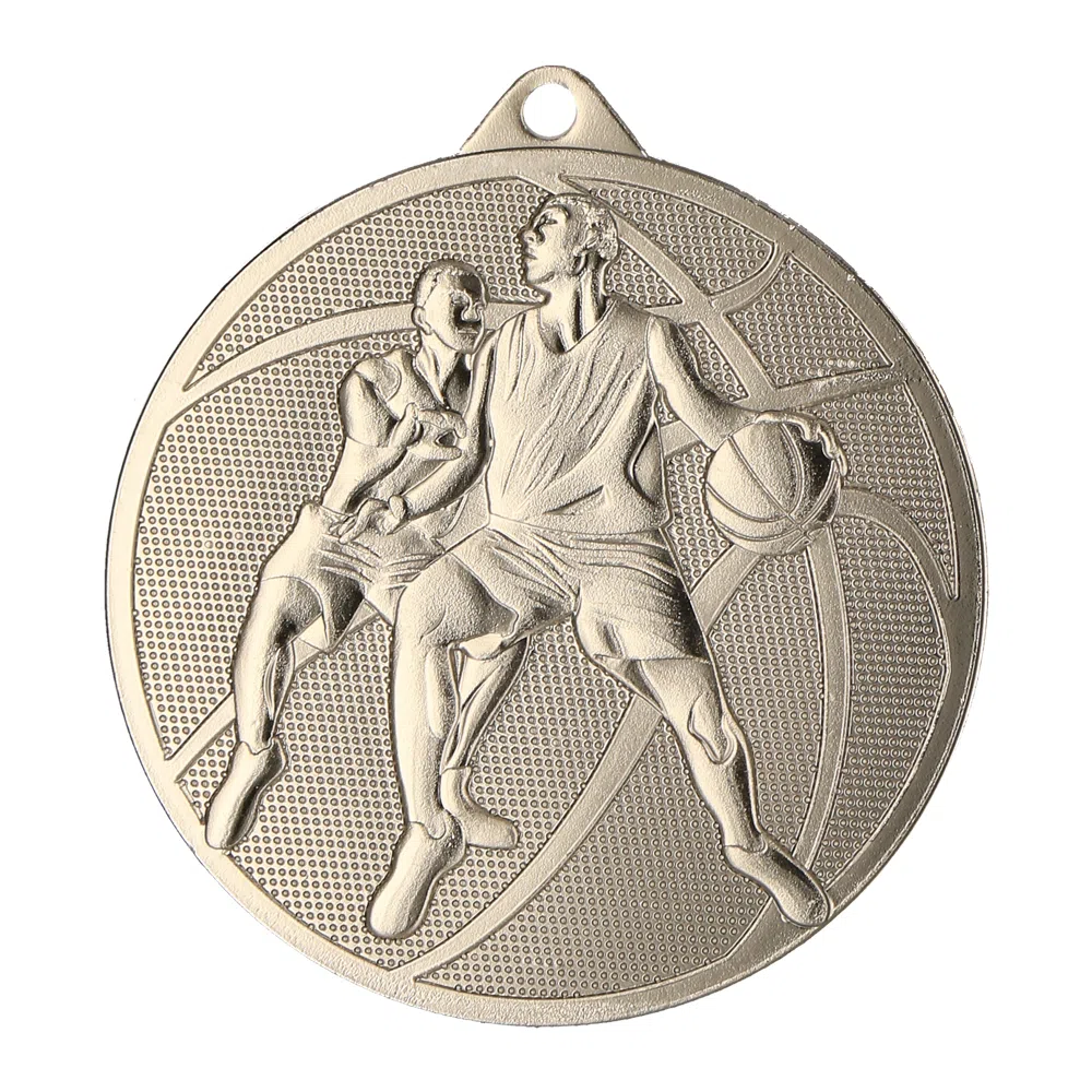 Medal metalowy MMC40050 — Koszykówka - obrazek 2