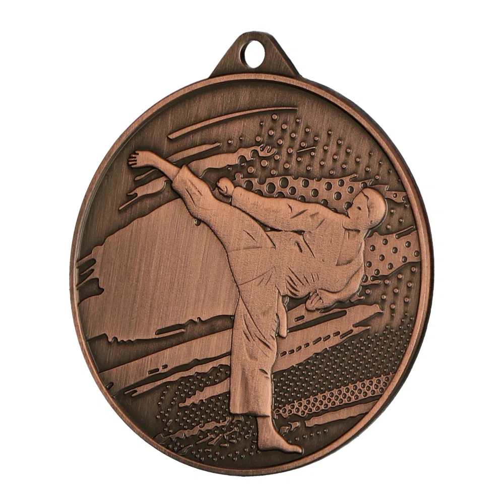 Medal metalowy MMC4509 — Karate - obrazek 3