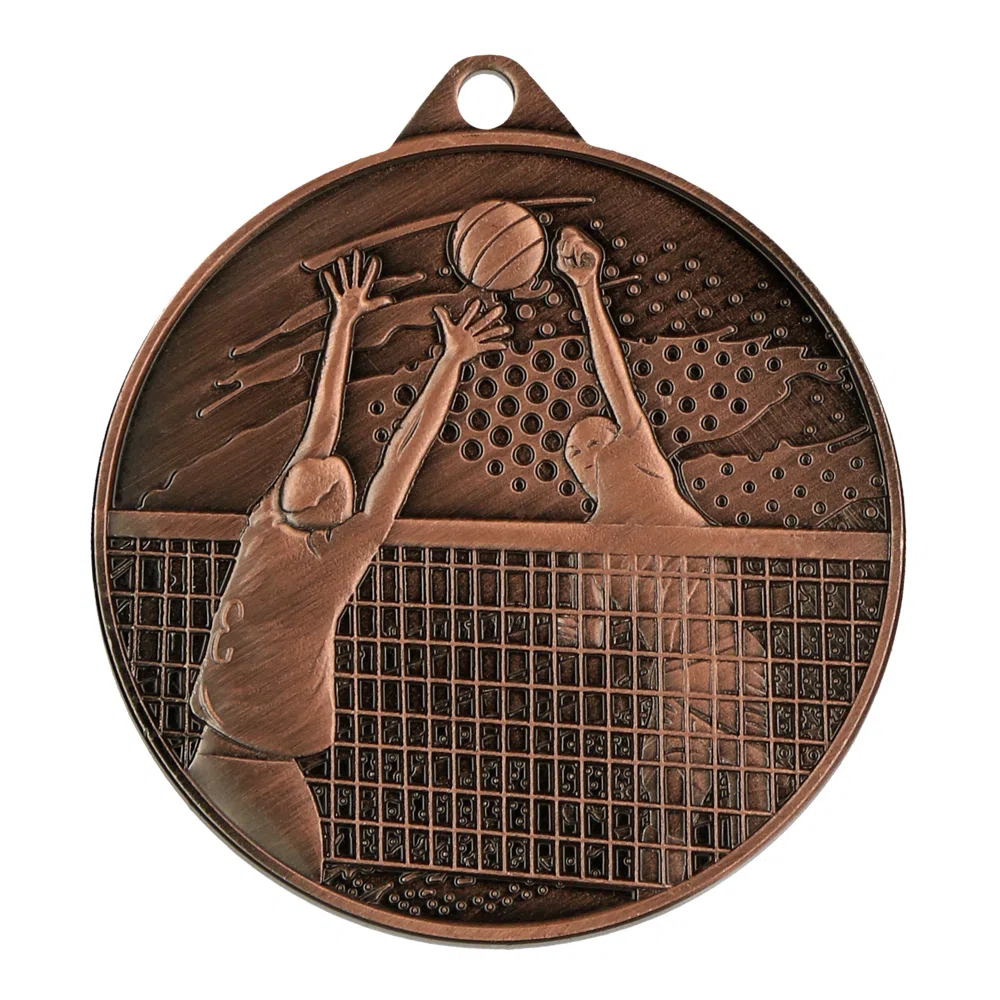Medal metalowy MMC4510 — Siatkówka - obrazek 3
