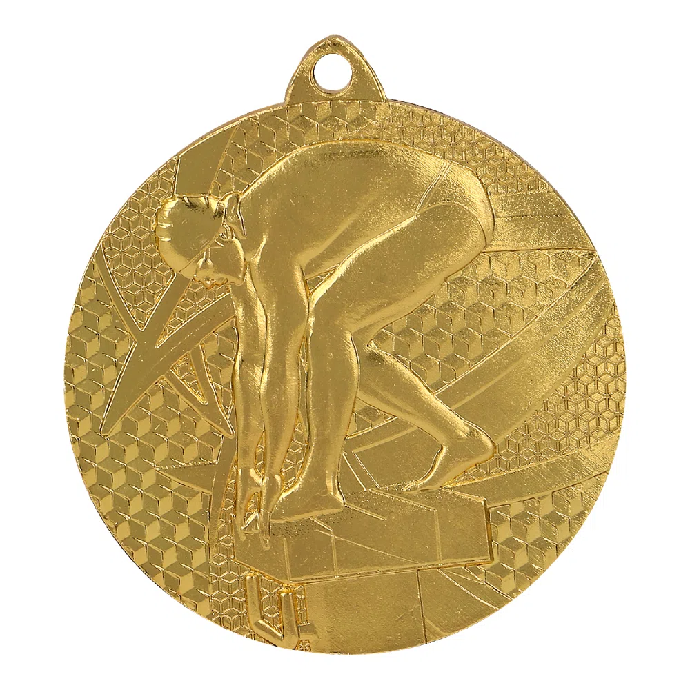 Medal metalowy MMC7450 — Pływanie