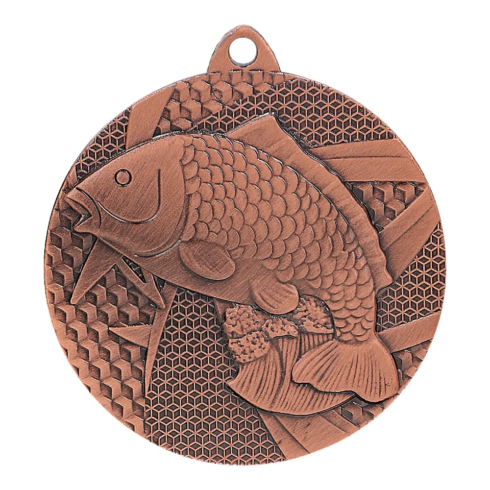 Medal metalowy MMC7950 — Wędkarstwo - obrazek 3