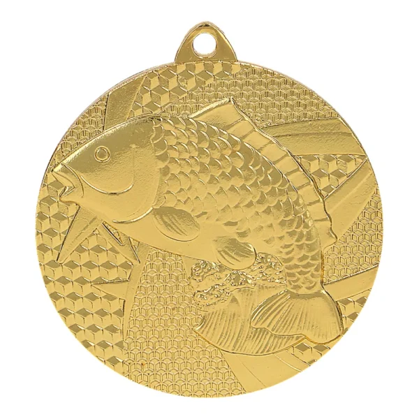 Medal metalowy MMC7950 — Wędkarstwo